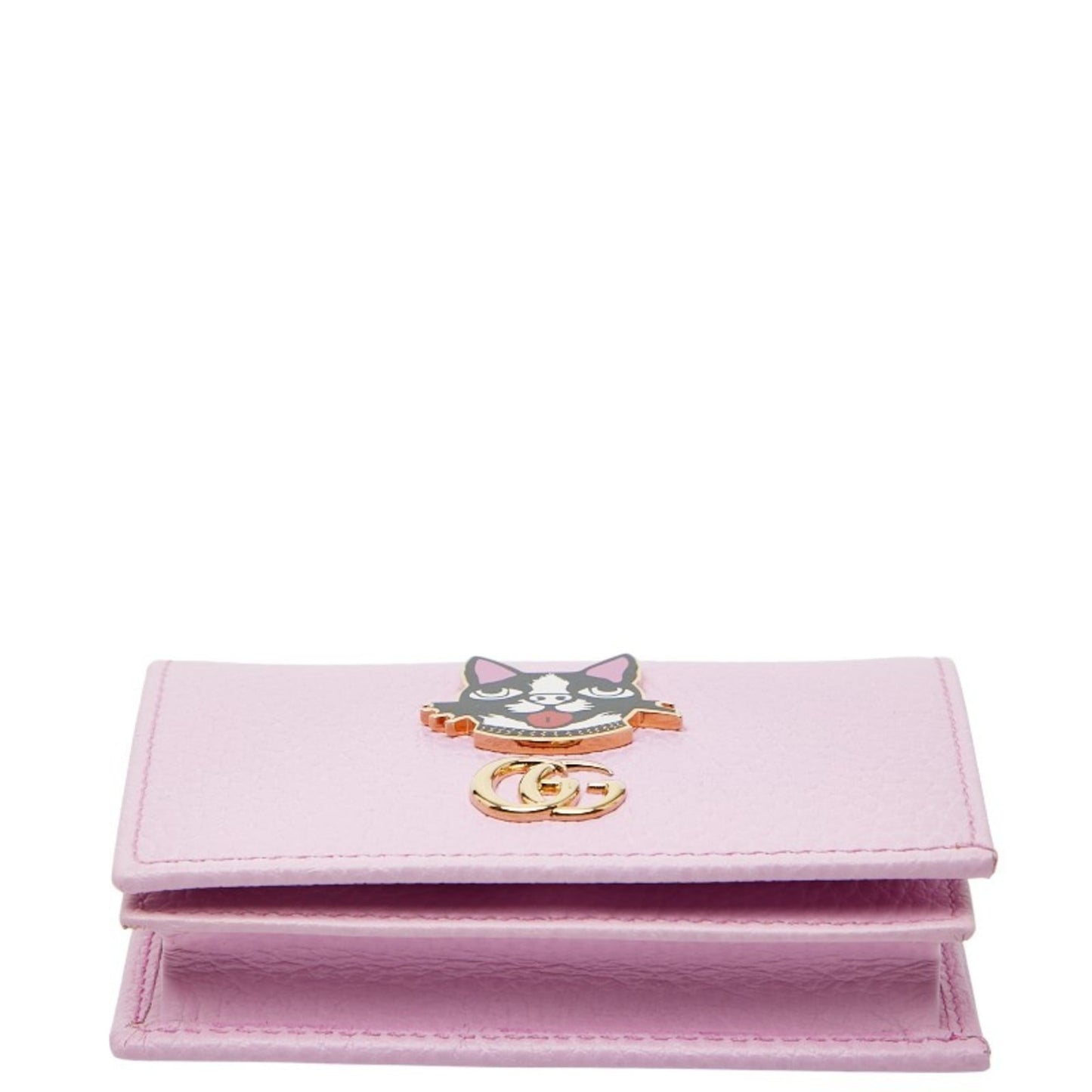 Gucci Pink Leather Wallet (Bi-Fold) ( )