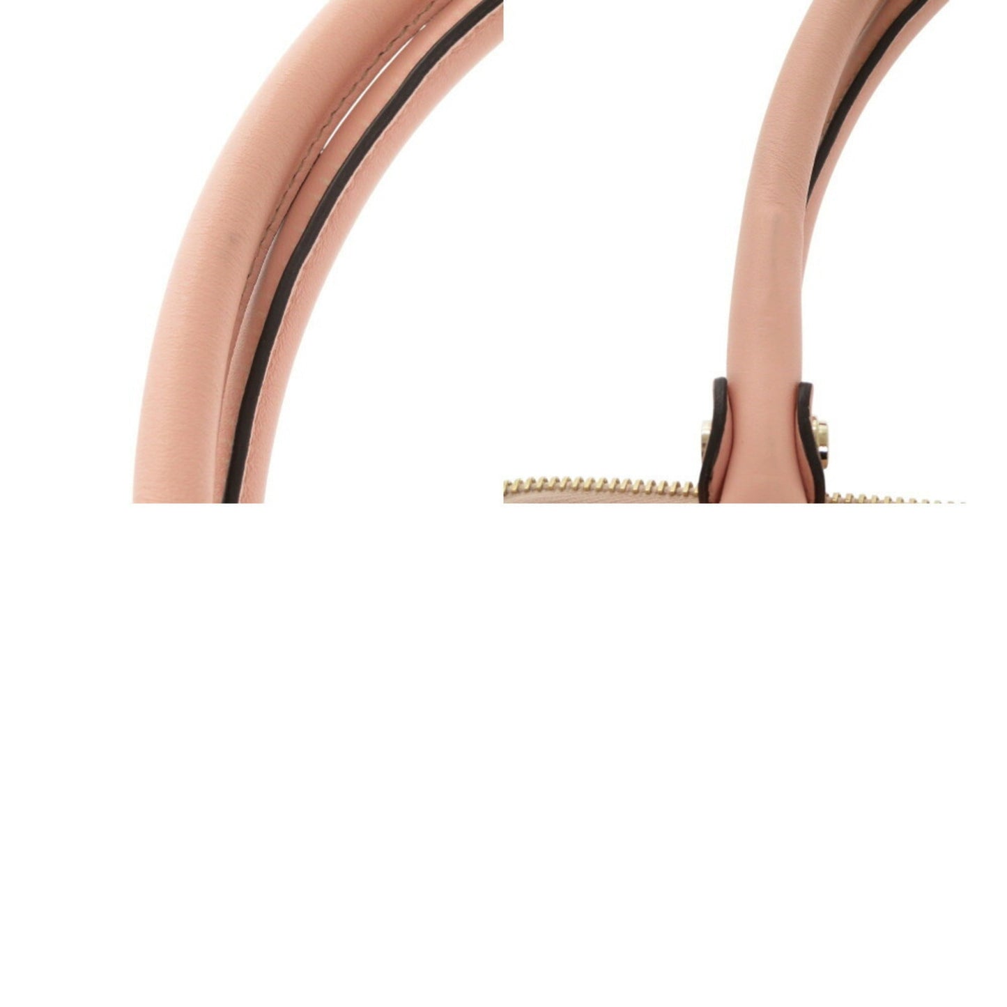 Gucci Beige Pink Gg Canvas Leather Handbag Tote Bag ( )