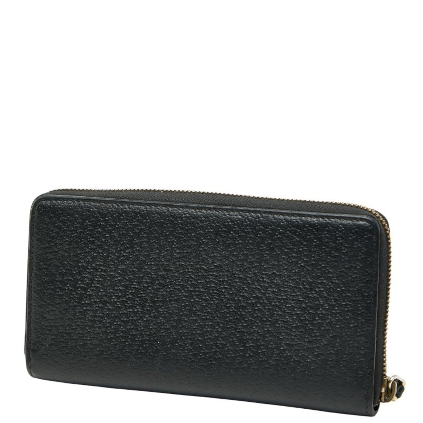 Gucci Black Leather Long Wallet (Bi-Fold) ( )