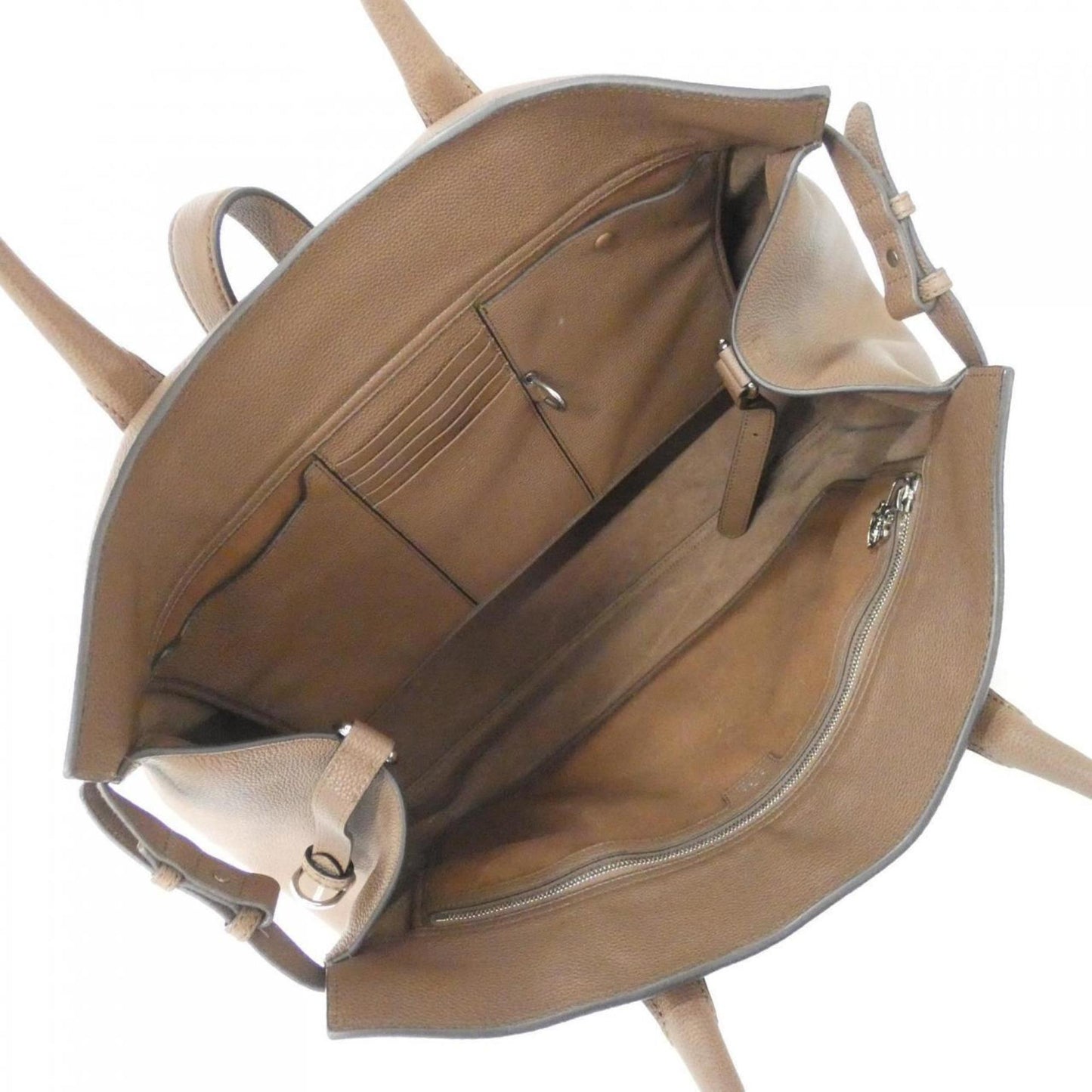 Gucci Light Brown Leather Handbag ( )