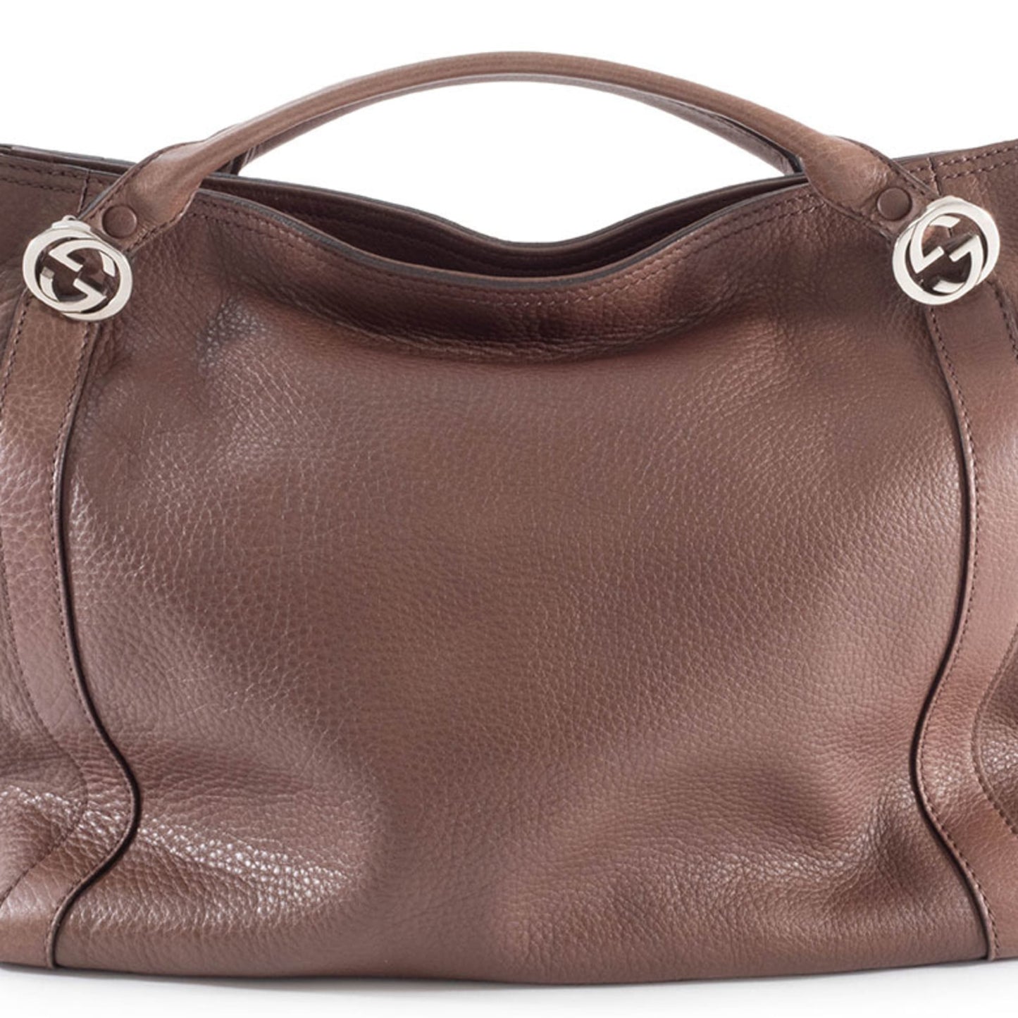 Gucci Bordeaux (Close To Brown) Brown Red Brown Leather Handbag Shoulder Bag ( )