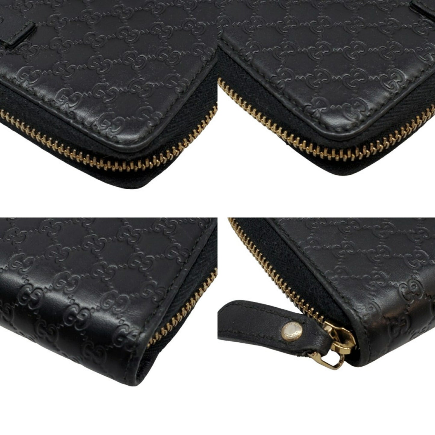 Gucci Black Leather Wallet (Bi-Fold) ( )