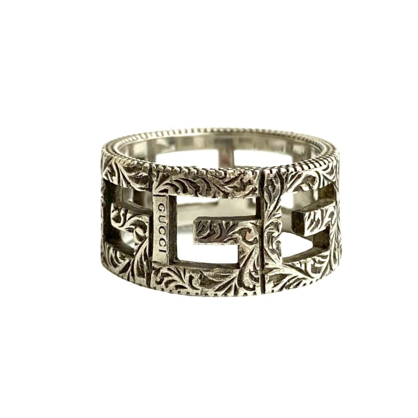 Gucci Silver Silver 925 Band Ring ( )