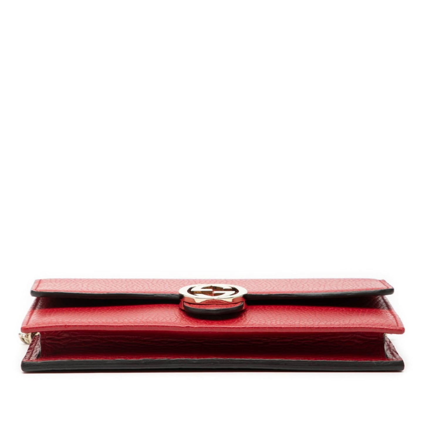 Gucci Red Color Leather Shoulder Bag ( )