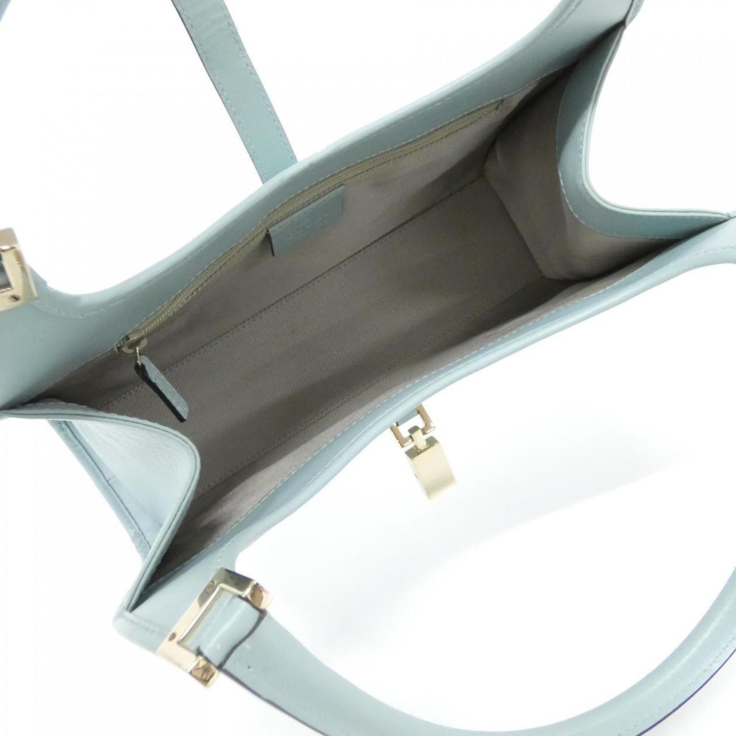 Gucci Light Blue Leather Shoulder Bag ( )