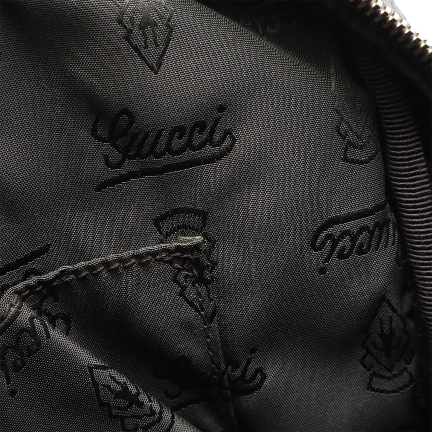 Gucci Dark Brown Leather Shoulder Bag ( )