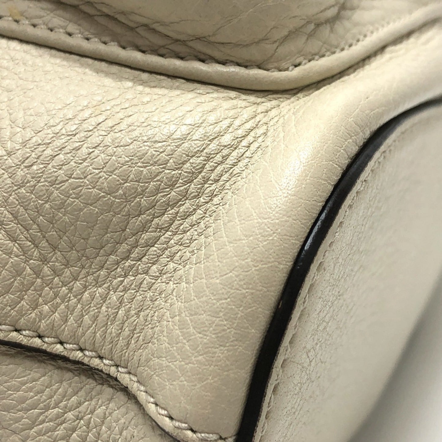 Gucci White Leather Backpack ( )
