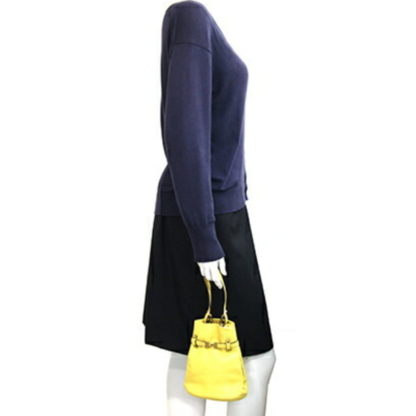 Gucci Yellow Leather Handbag ( )