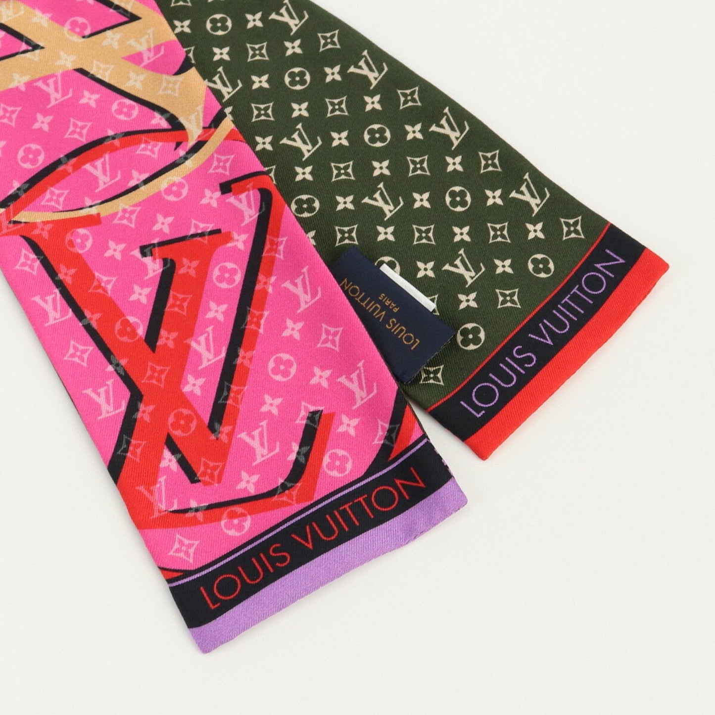 LOUIS VUITTON Bando Planet LV M77320 Scarf Muffler Silk Women's