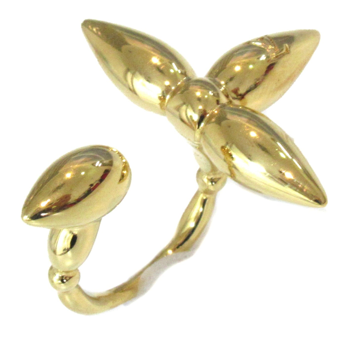 LOUIS VUITTON burg louisette ring Ring Gold Gold Plated Gold