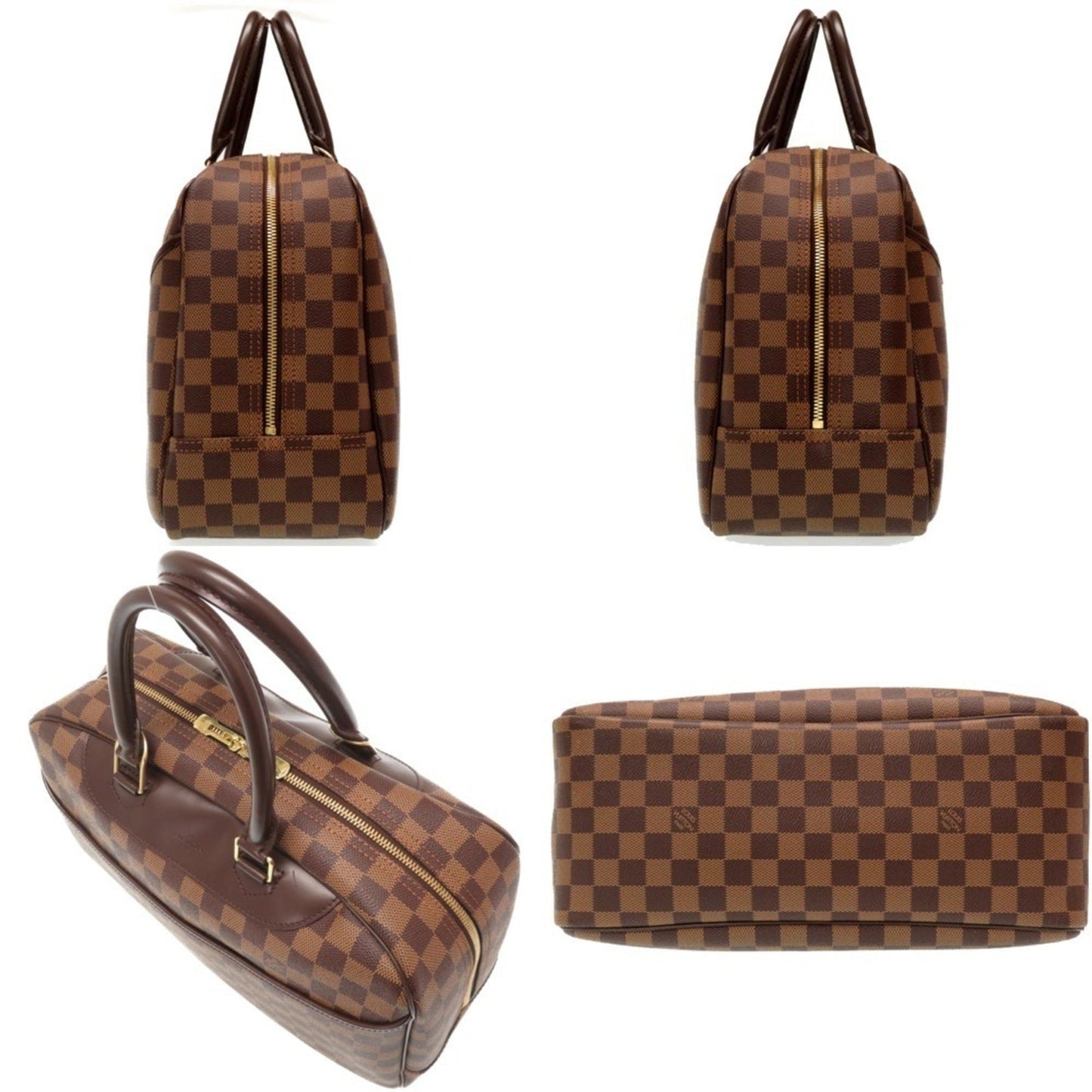 Louis Vuitton Damier Deauville Bowling Bag Handbag SP Order