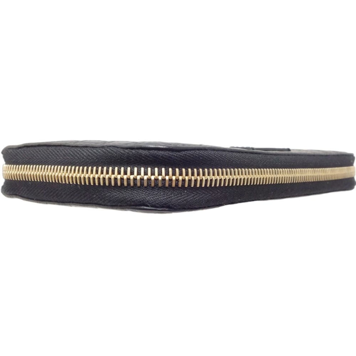 Gucci Black Leather Long Wallet (Bi-Fold) ( )