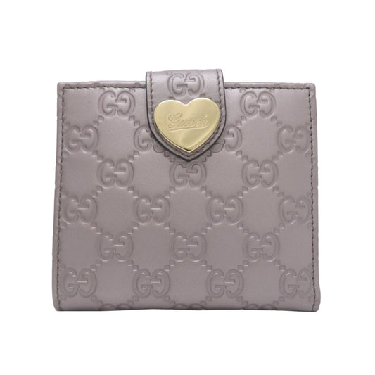 Gucci Metallic Pink Leather Wallet (Bi-Fold) ( )