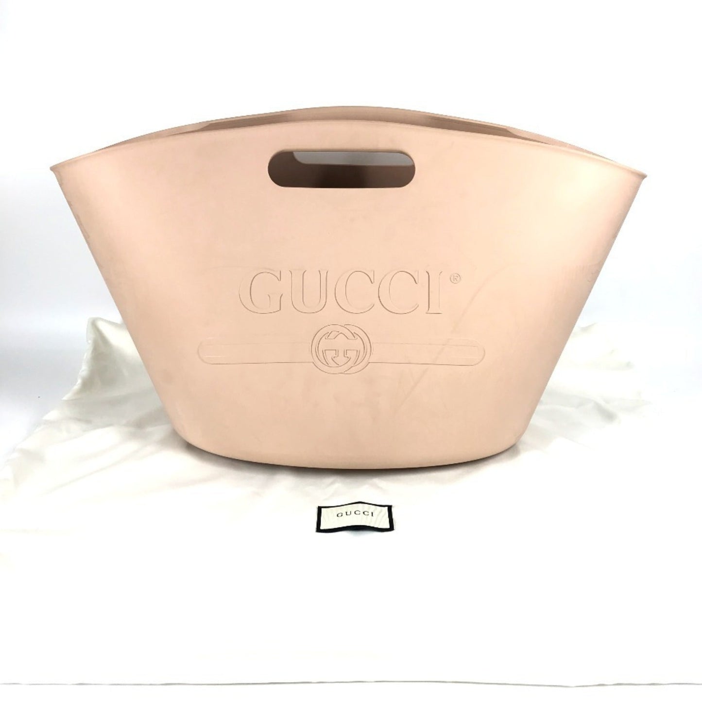 Gucci Beige Rubber Handbag ( )