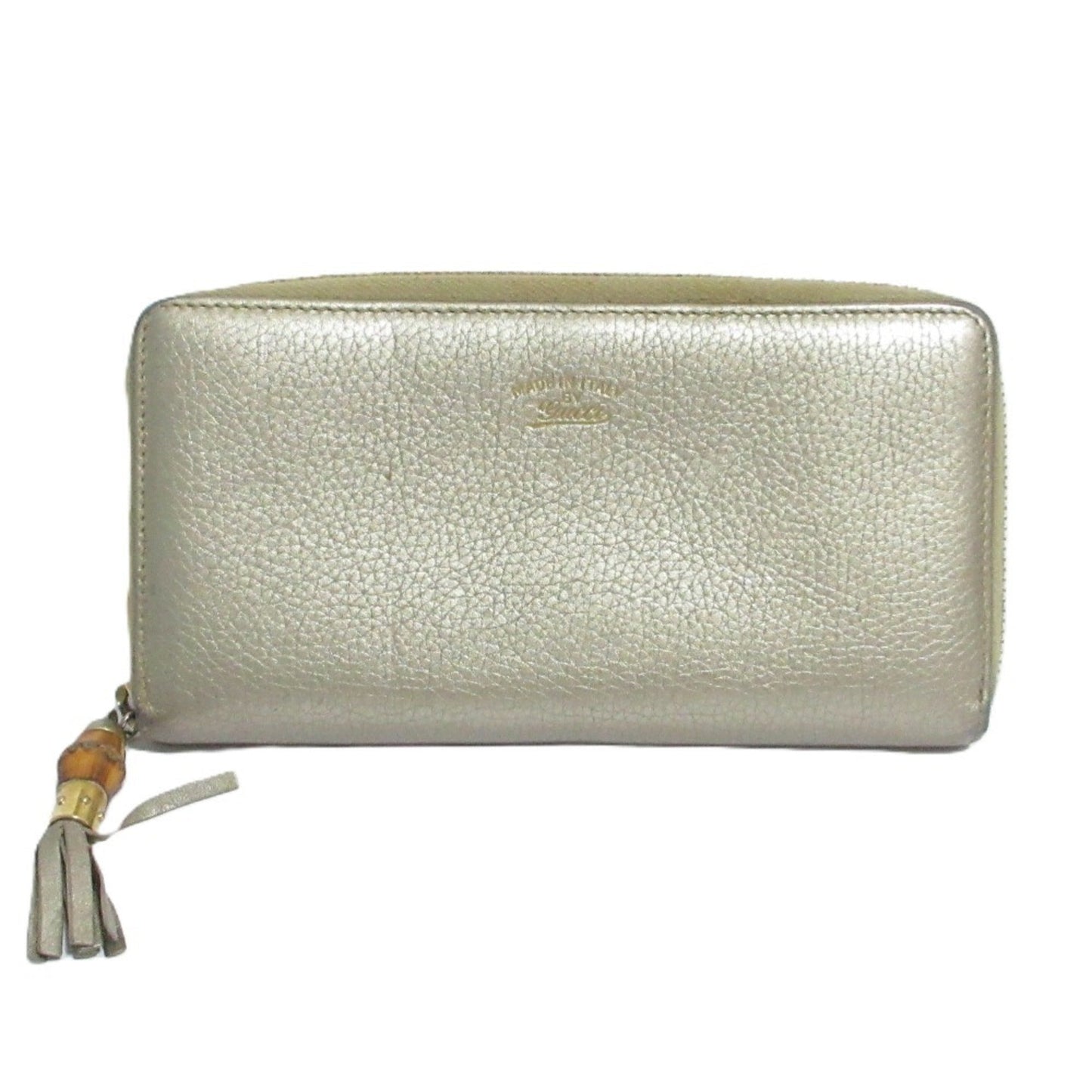 Gucci Gold Long Bill Wallet (Bi-Fold) ( )