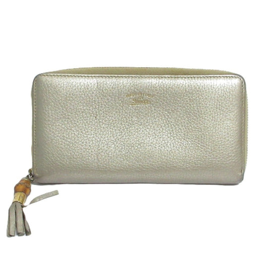 Gucci Gold Long Bill Wallet (Bi-Fold) ( )