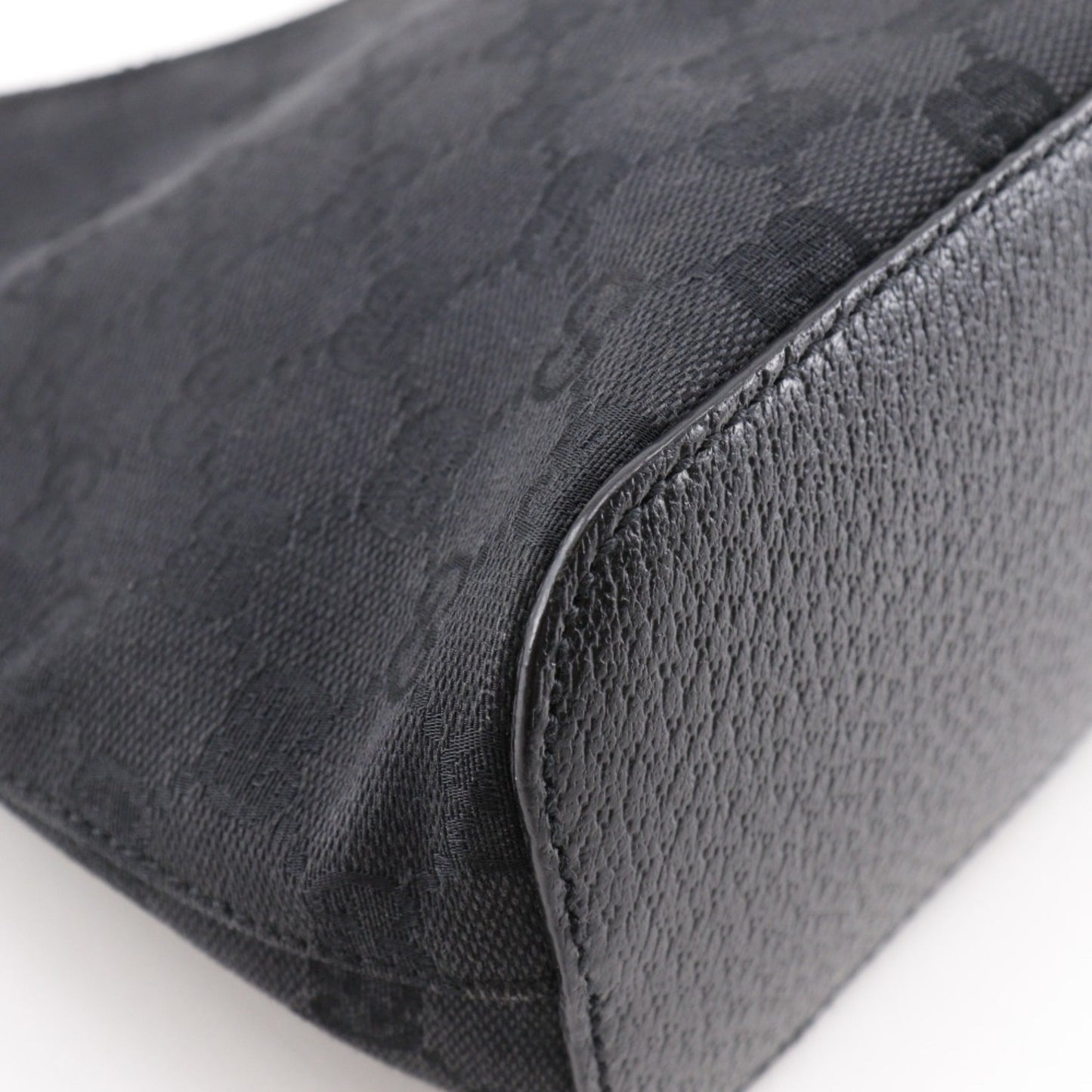 Gucci Gg Canvas Black Gg Canvas Shoulder Bag ( )