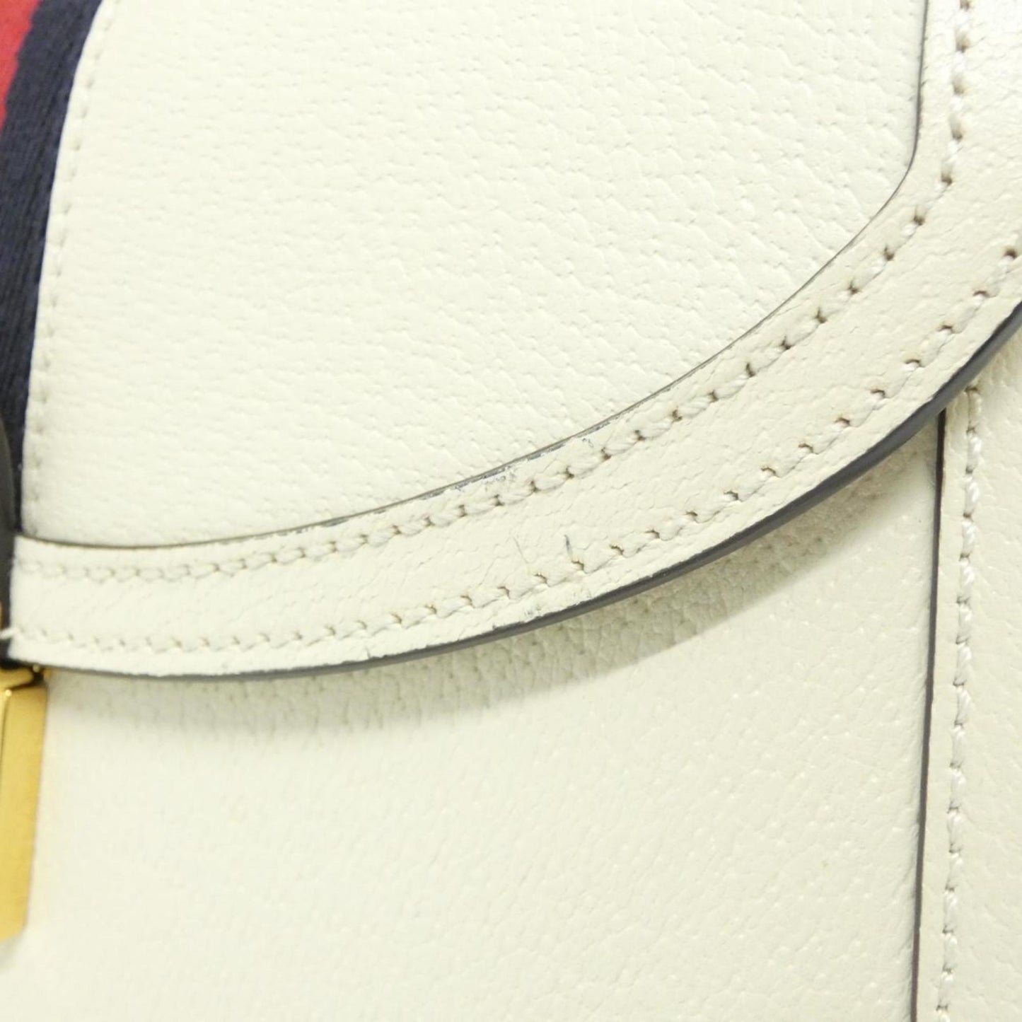 Gucci White Leather Handbag ( )
