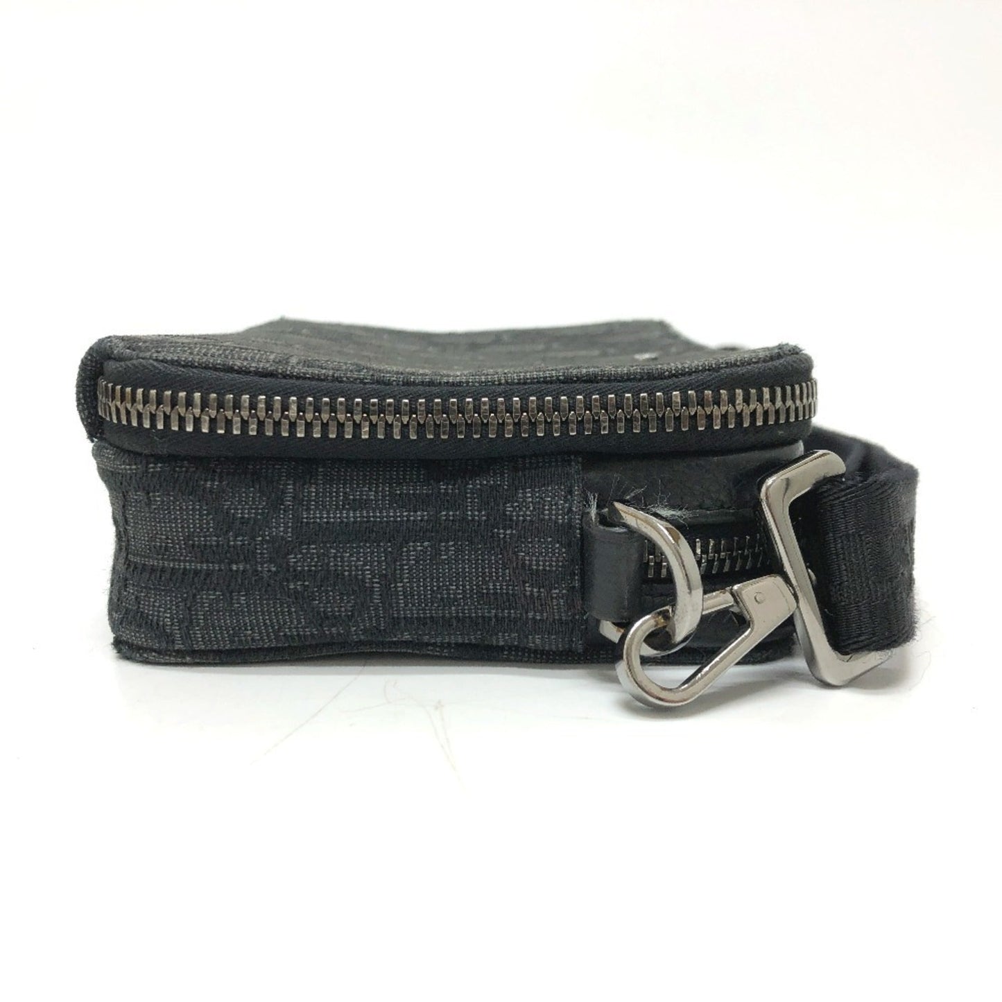 Christian Dior Navy Canvas Pouch Shoulder Bag ()