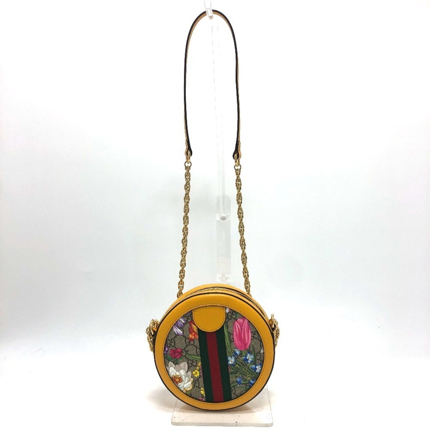 Gucci Yellow Gg Supreme Shoulder Bag ( )