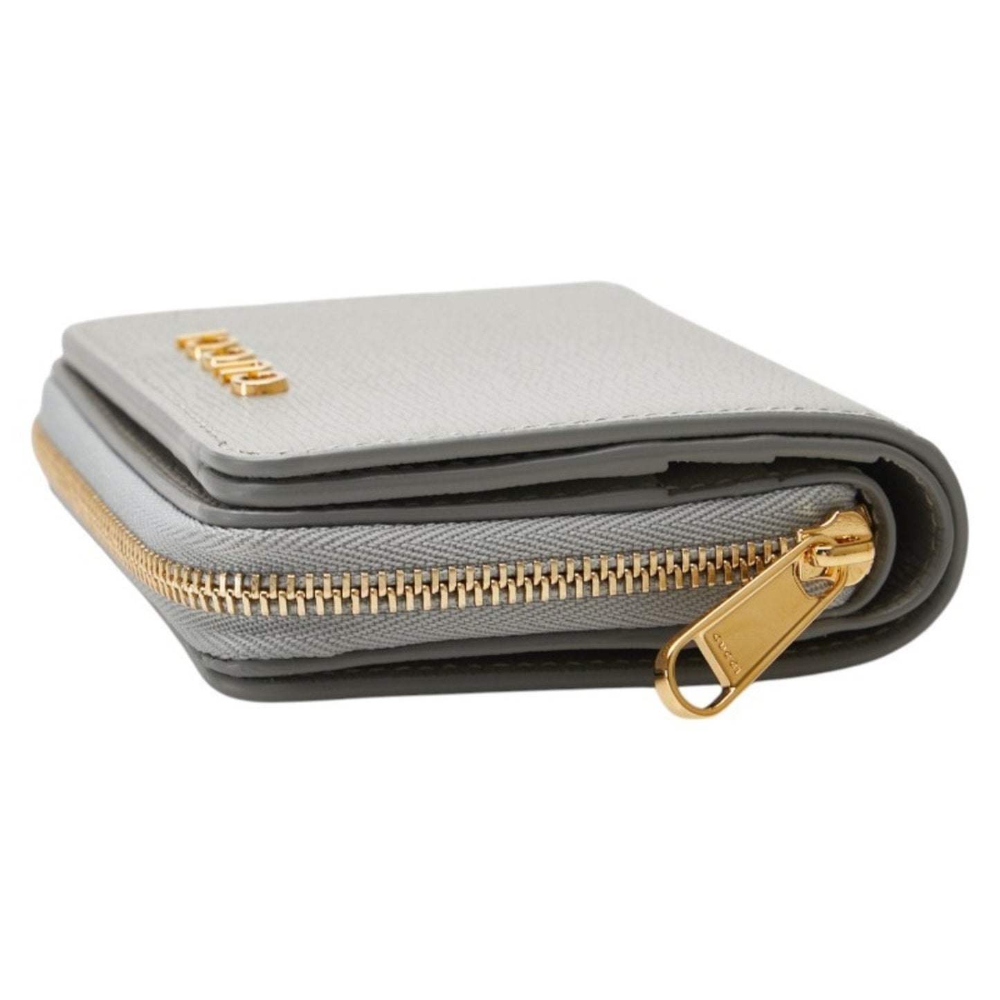 Gucci Gray Leather Wallet (Bi-Fold) ( )