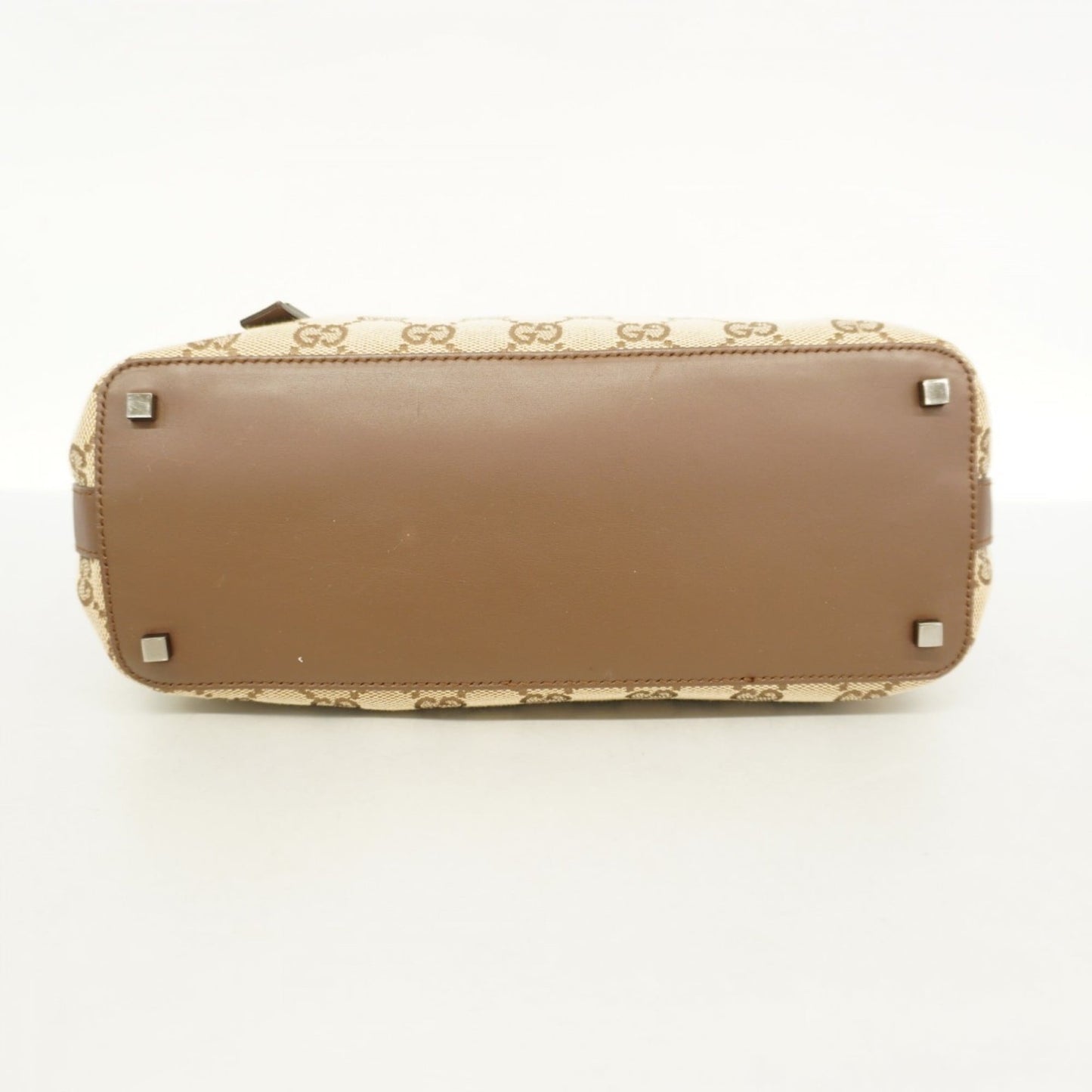 Gucci Brown Canvas Shoulder Bag ( )