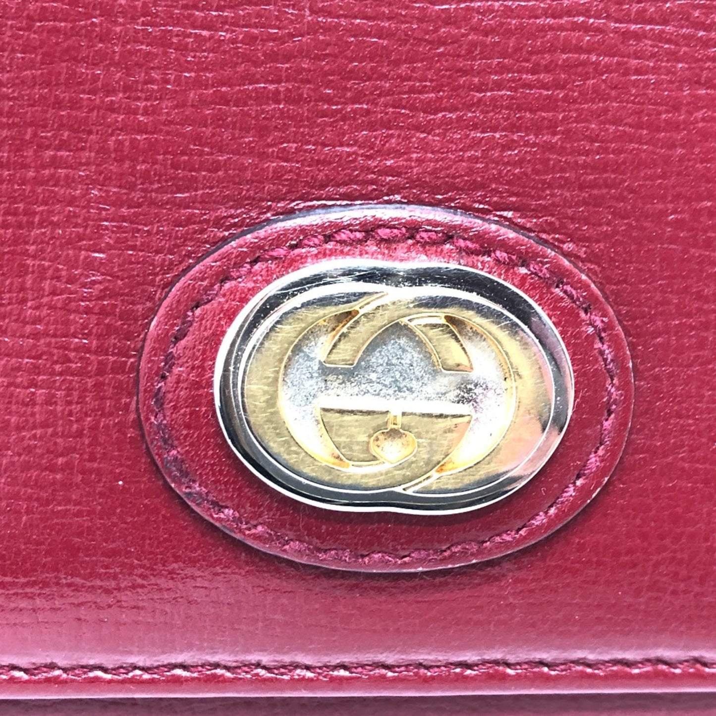 Gucci Red Leather Wallet (Bi-Fold) ( )