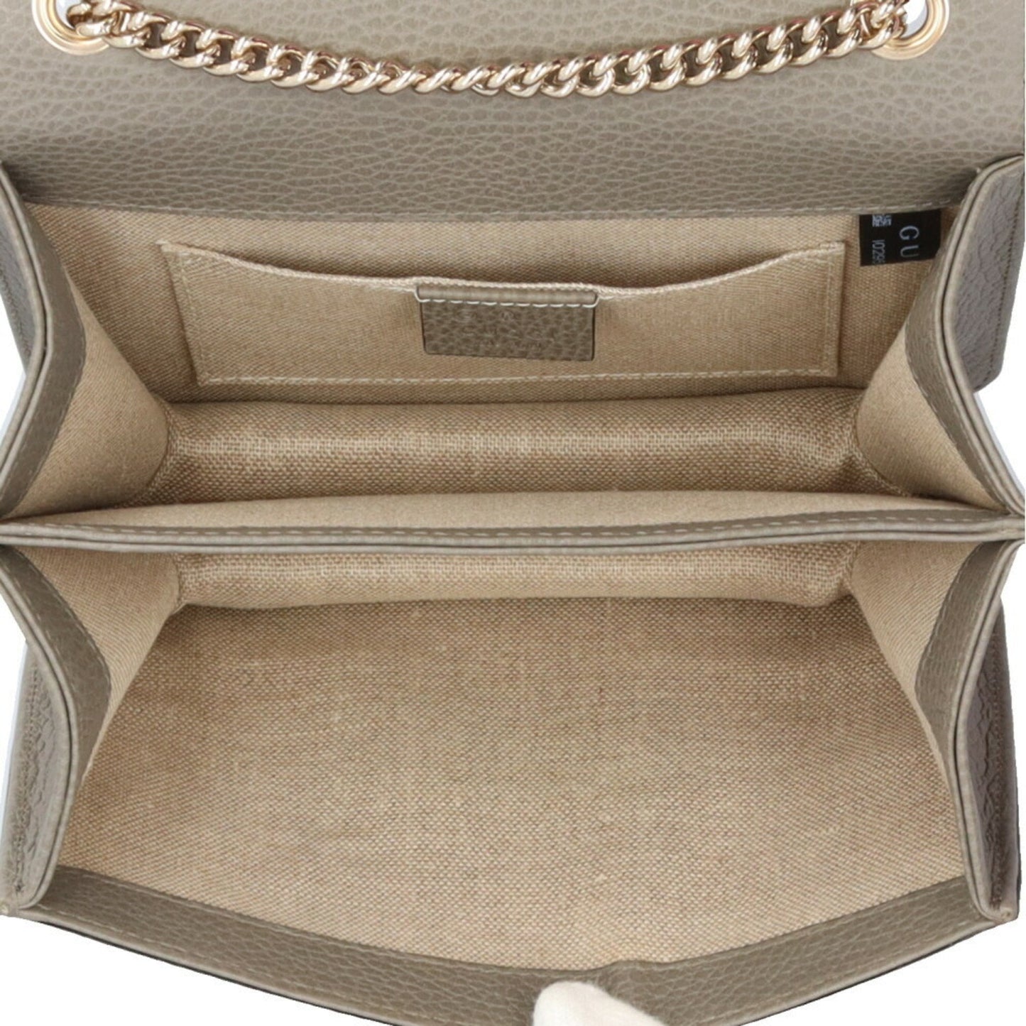 Gucci Gray Leather Shoulder Bag ( )