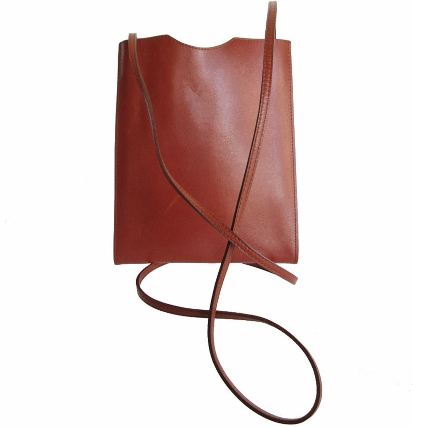 Hermes Brown Leather Shoulder Bag ( )