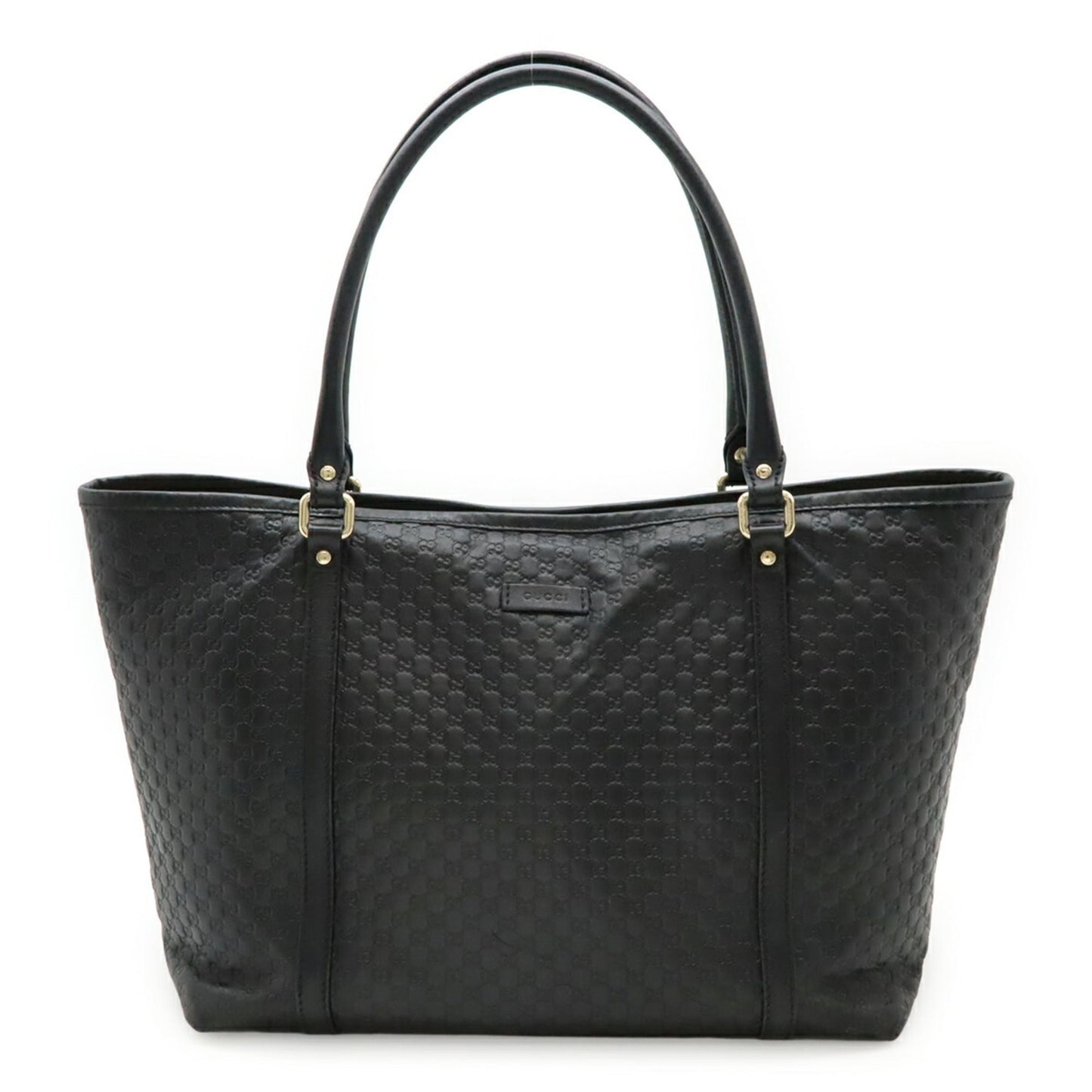 Gucci Microguccissima Black Micro Gg Leather Shoulder Bag Tote Bag ( )