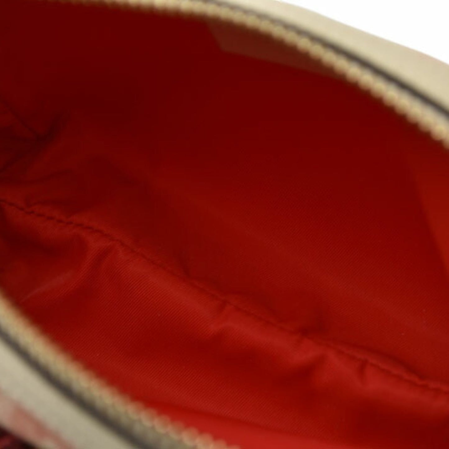 Gucci Pink White Canvas Pouch ( )