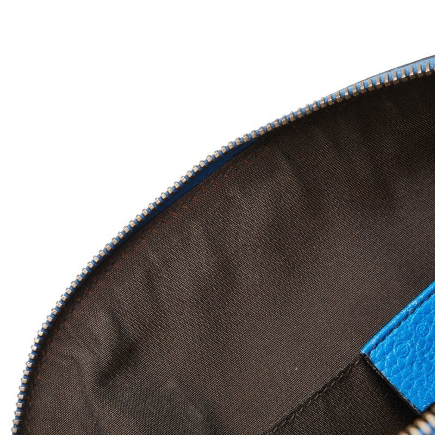 Gucci Blue Leather Handbag Shoulder Bag ( )
