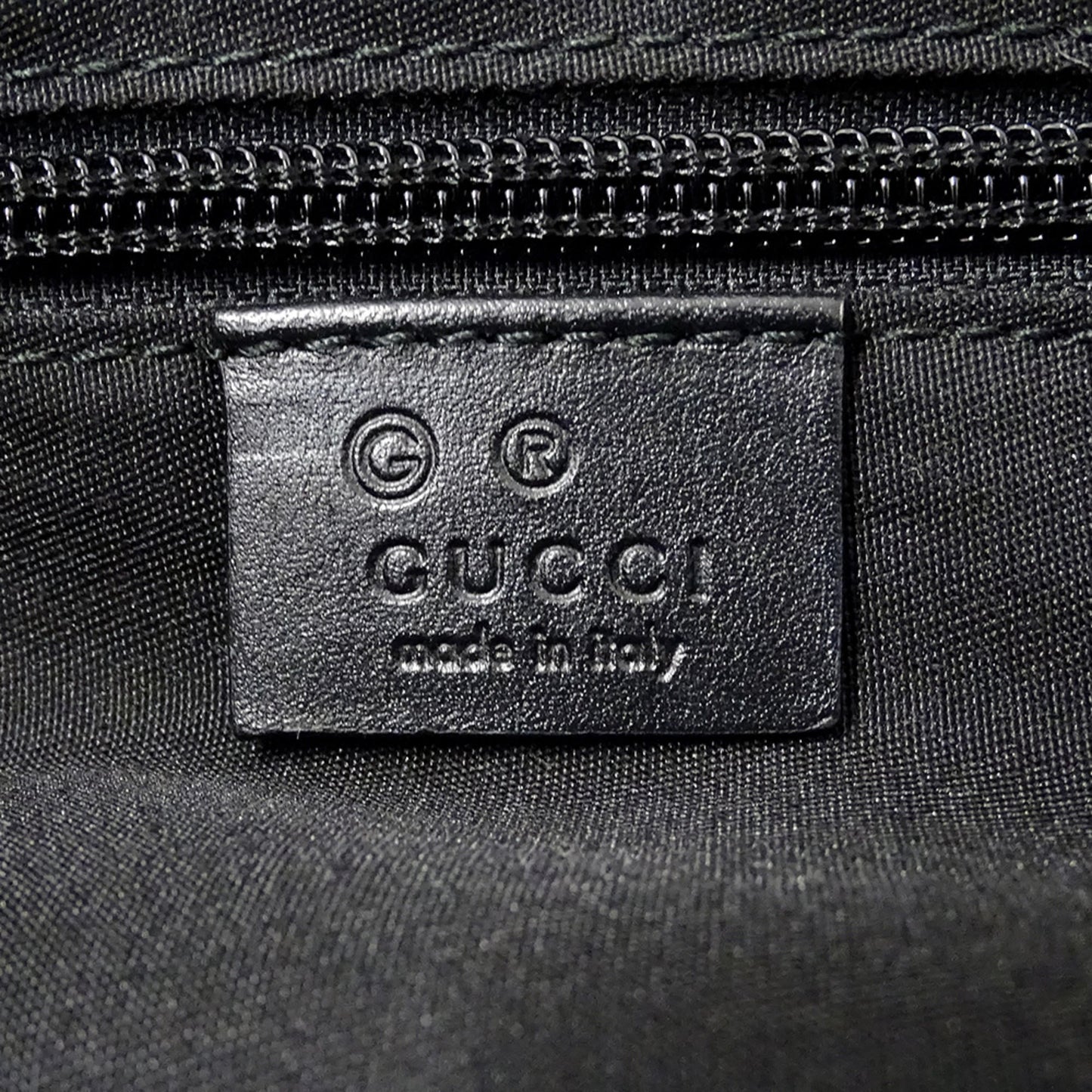 Gucci Black Denim Tote Bag ( )