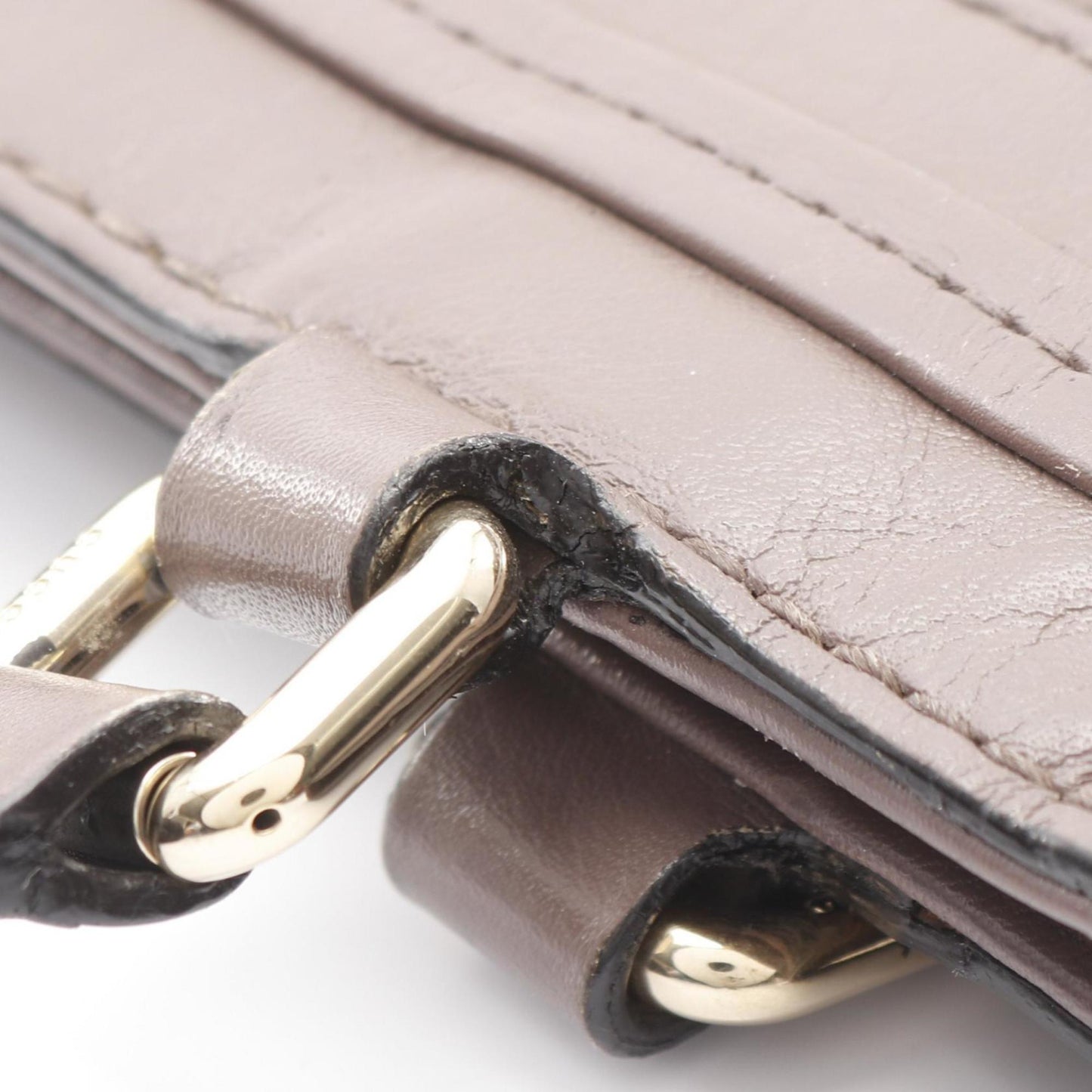 Gucci Pink Leather Tote Bag ( )