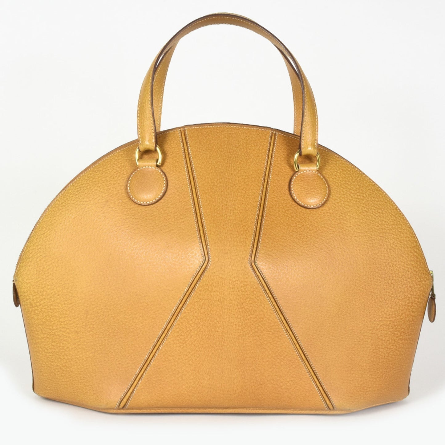 Hermes Natural Leather Handbag ( )