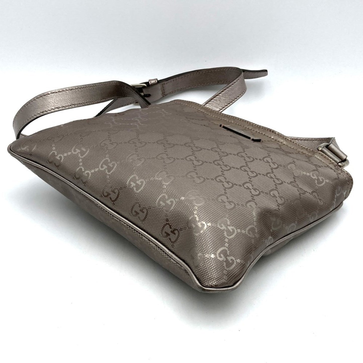 Gucci Gg ImprimÃ© Metallic Pink Gg ImprimÃ© Shoulder Bag Sling Bag ( )