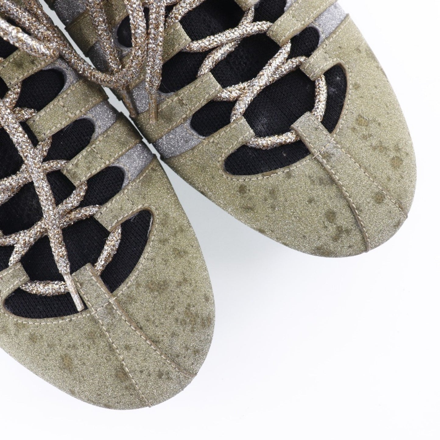 Gucci Gold Sneakers ( )