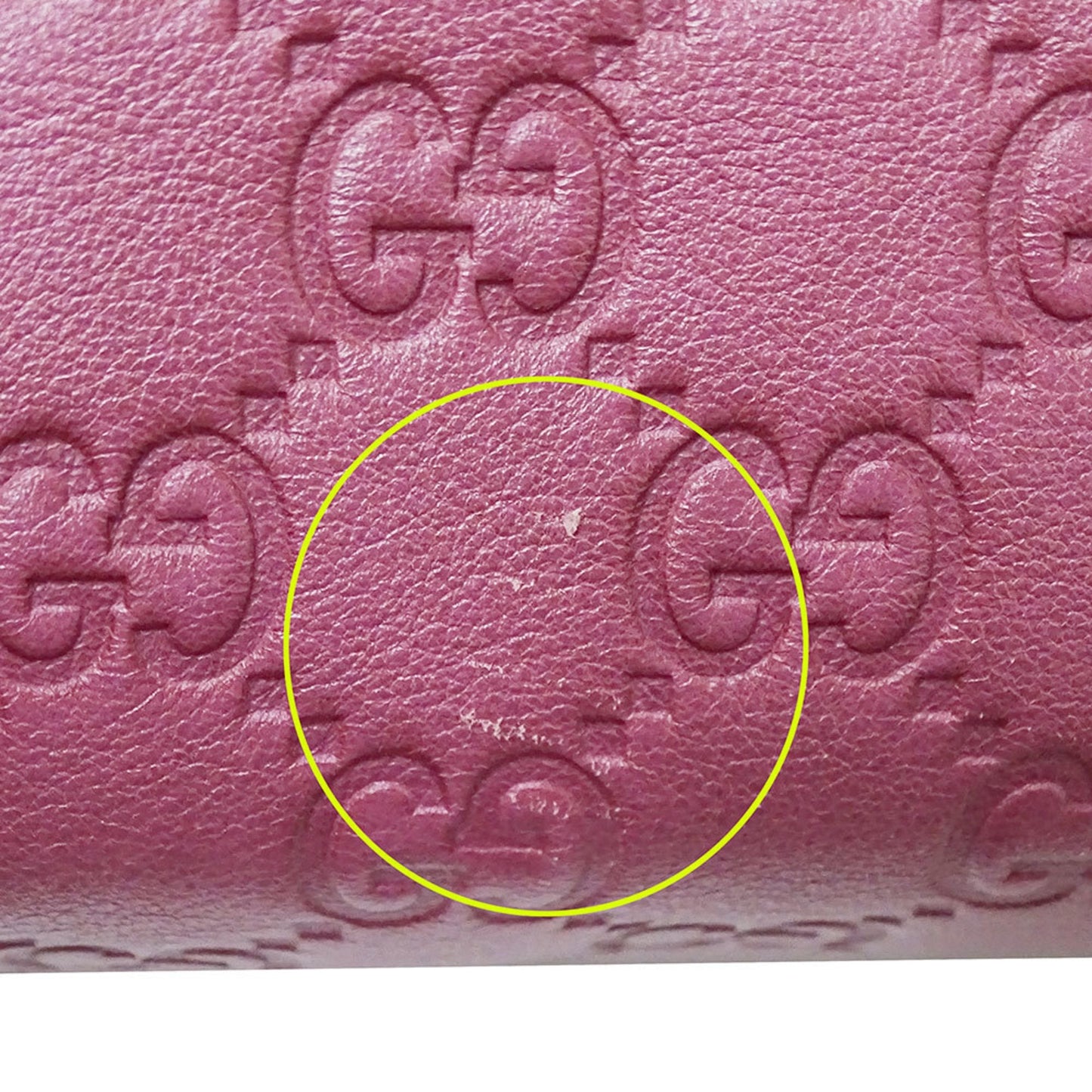 Gucci Purple Leather Tote Bag ( )