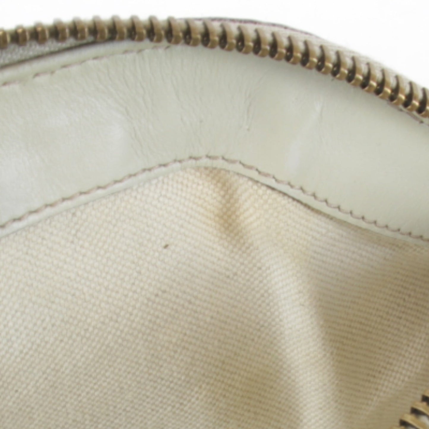 Gucci Gg Canvas Beige Gg Canvas Leather Handbag ( )