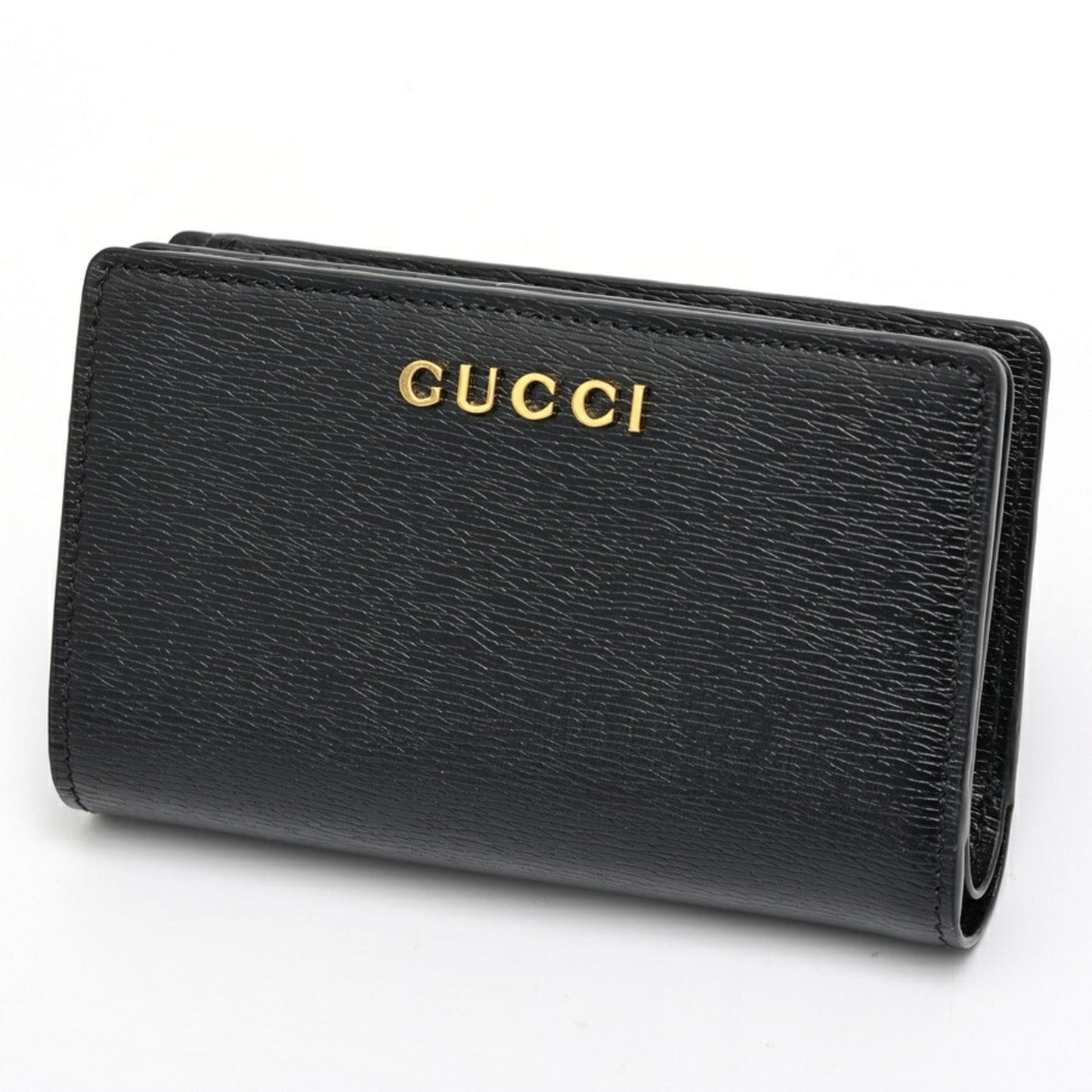 Gucci Black Leather Wallet (Bi-Fold) ( )