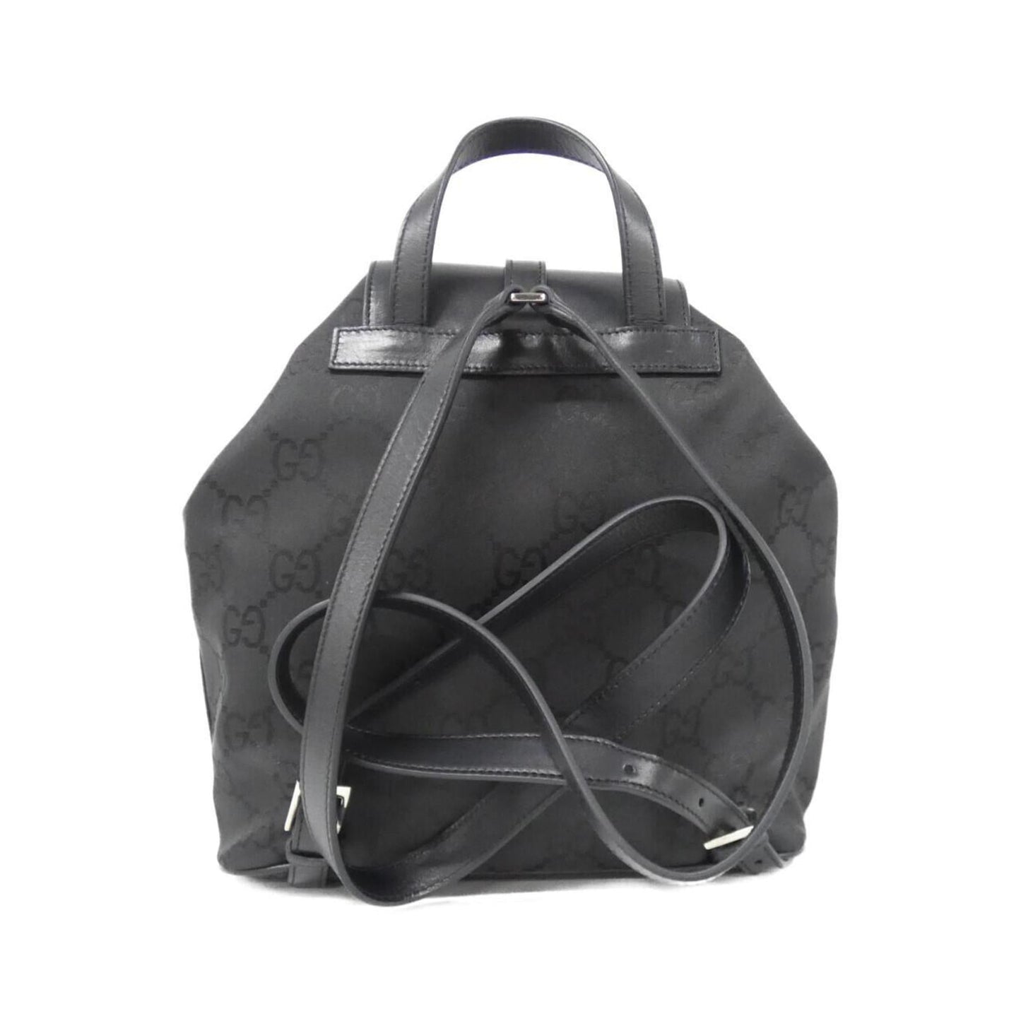 Gucci Black Nylon Backpack ( )