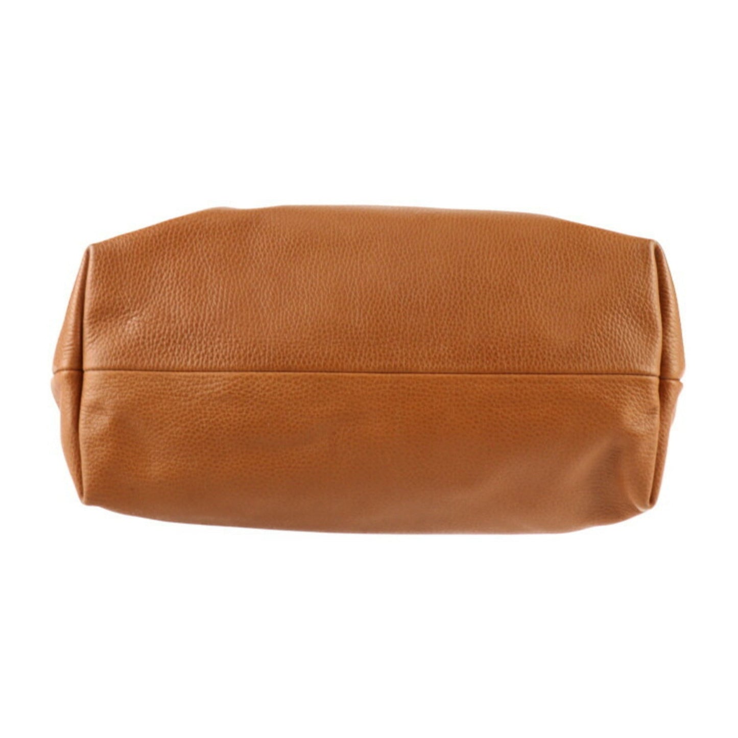 Gucci Brown Leather Handbag Shoulder Bag Tote Bag ( )