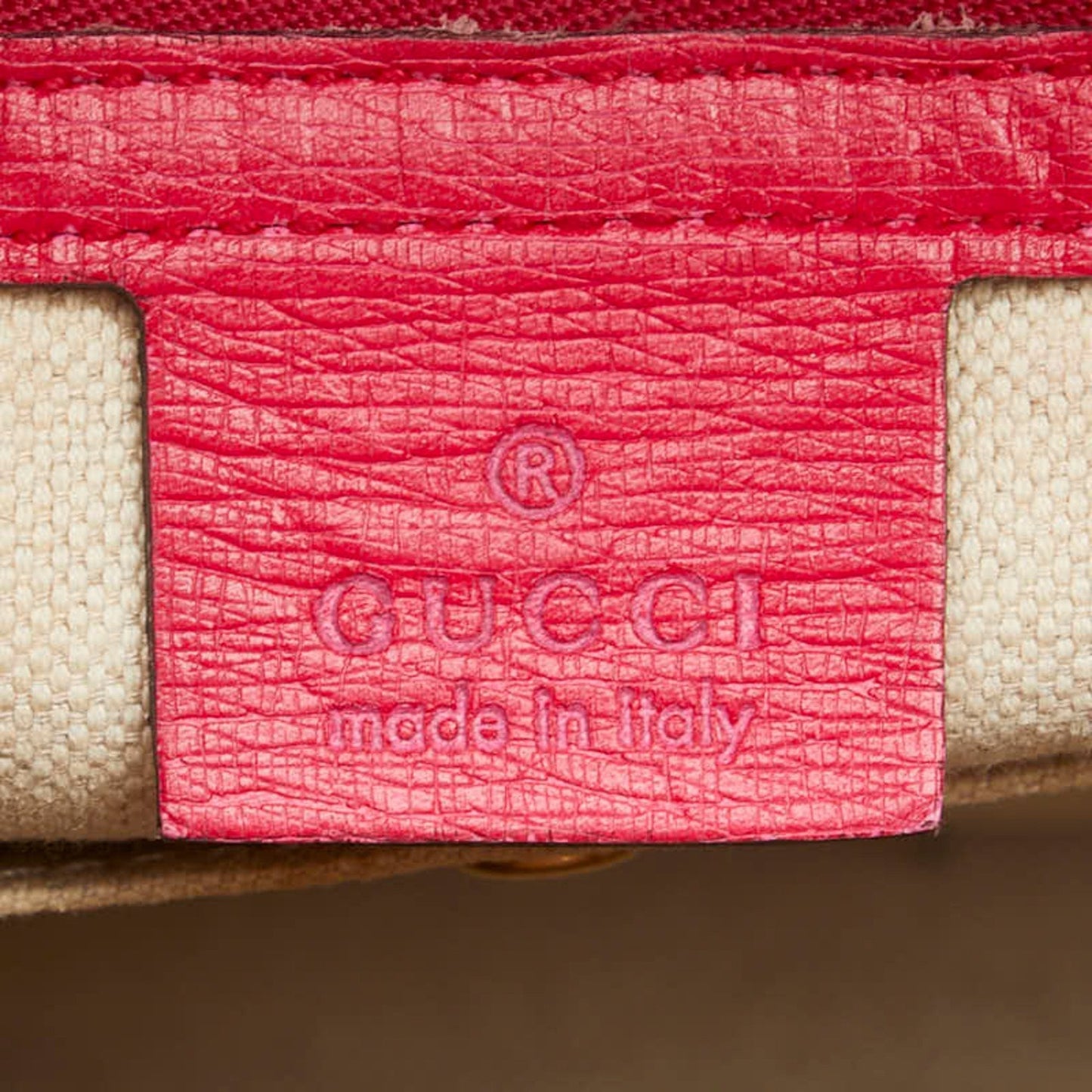 Gucci Horsebit Pink Leather Shoulder Bag Tote Bag ( )