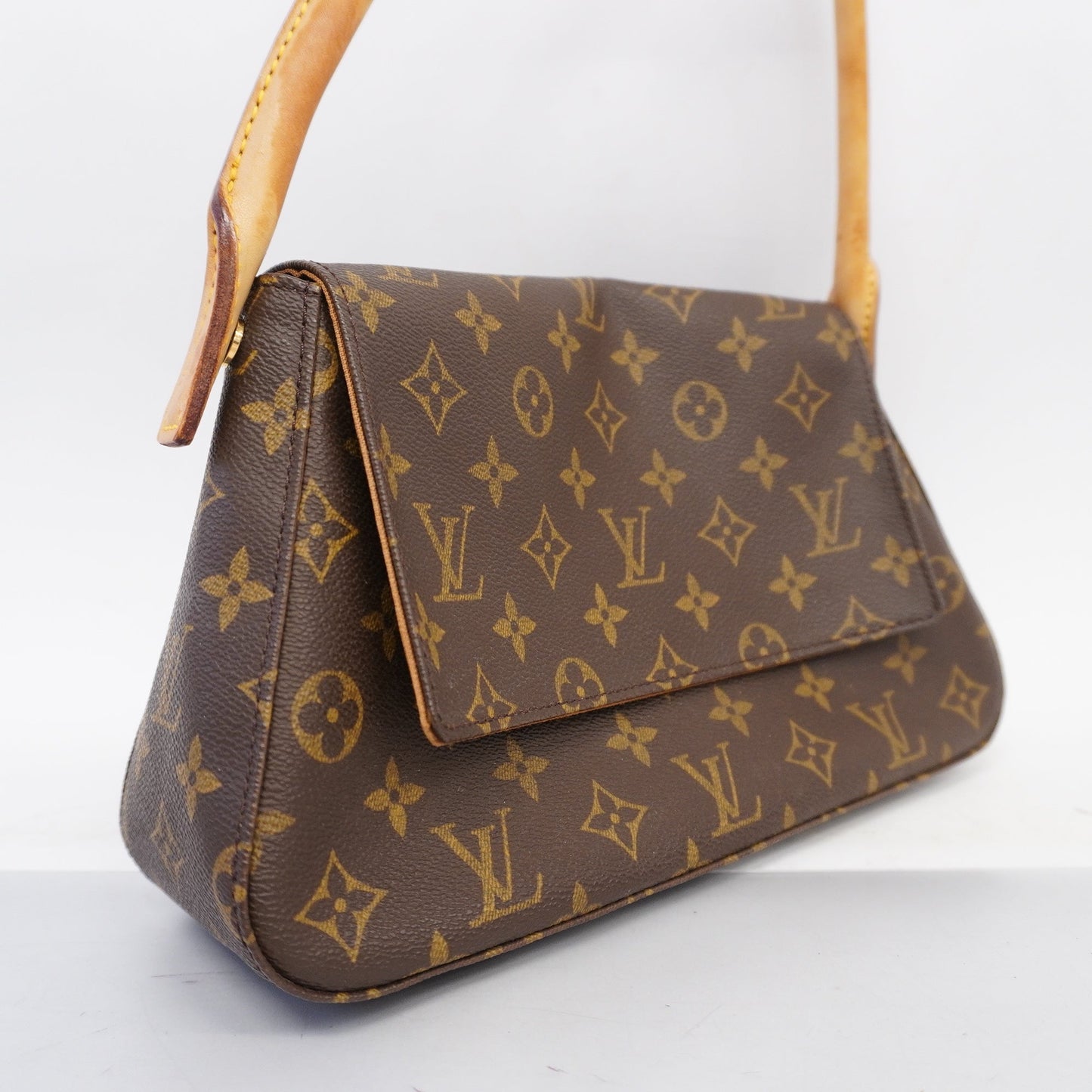 LOUIS VUITTONAuth Monogram Mini Looping Women's Shoulder Bag