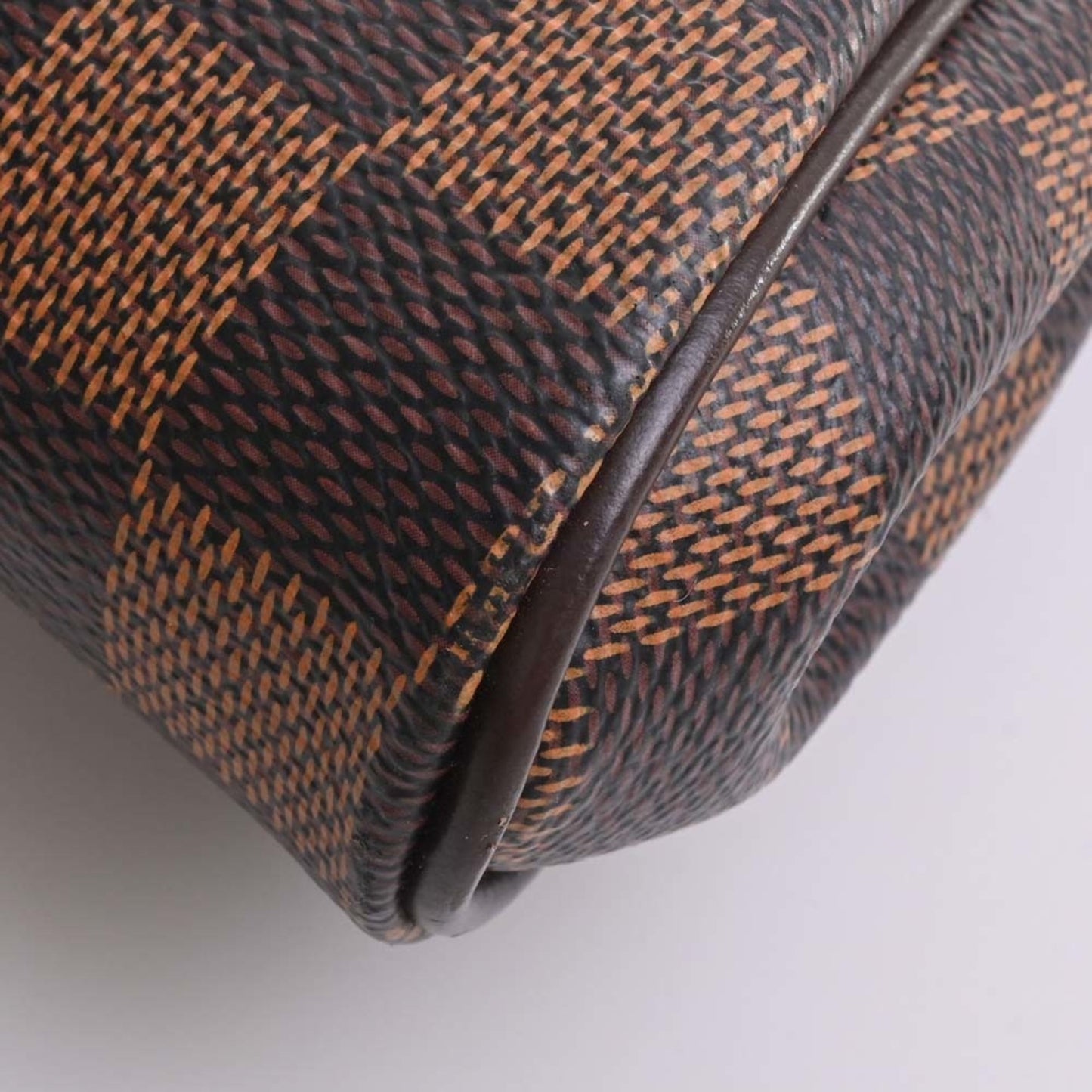 LOUIS VUITTON Damier Eva Chain Shoulder Bag N55213 Brown Women's