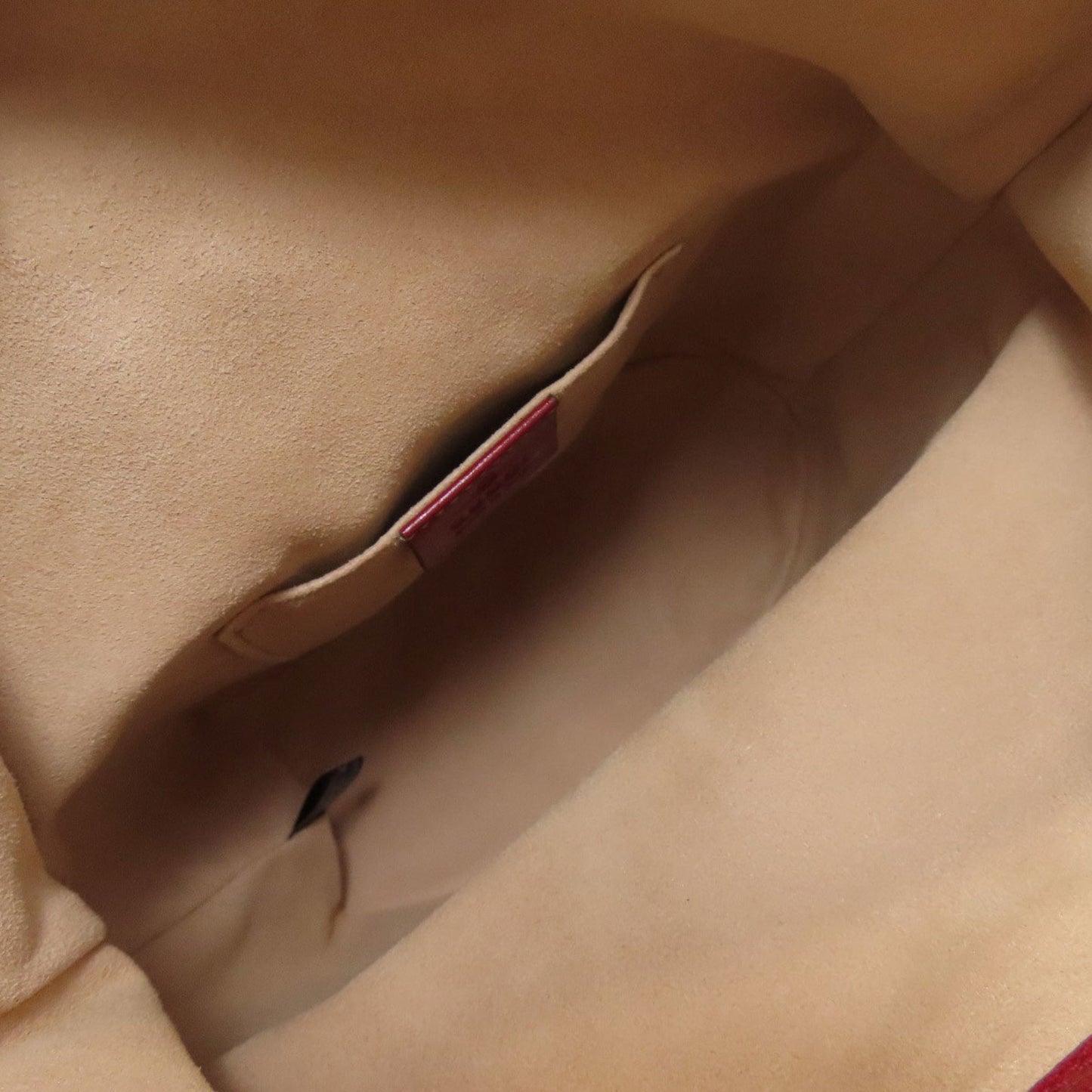 Gucci Red Color Leather Shoulder Bag ( )