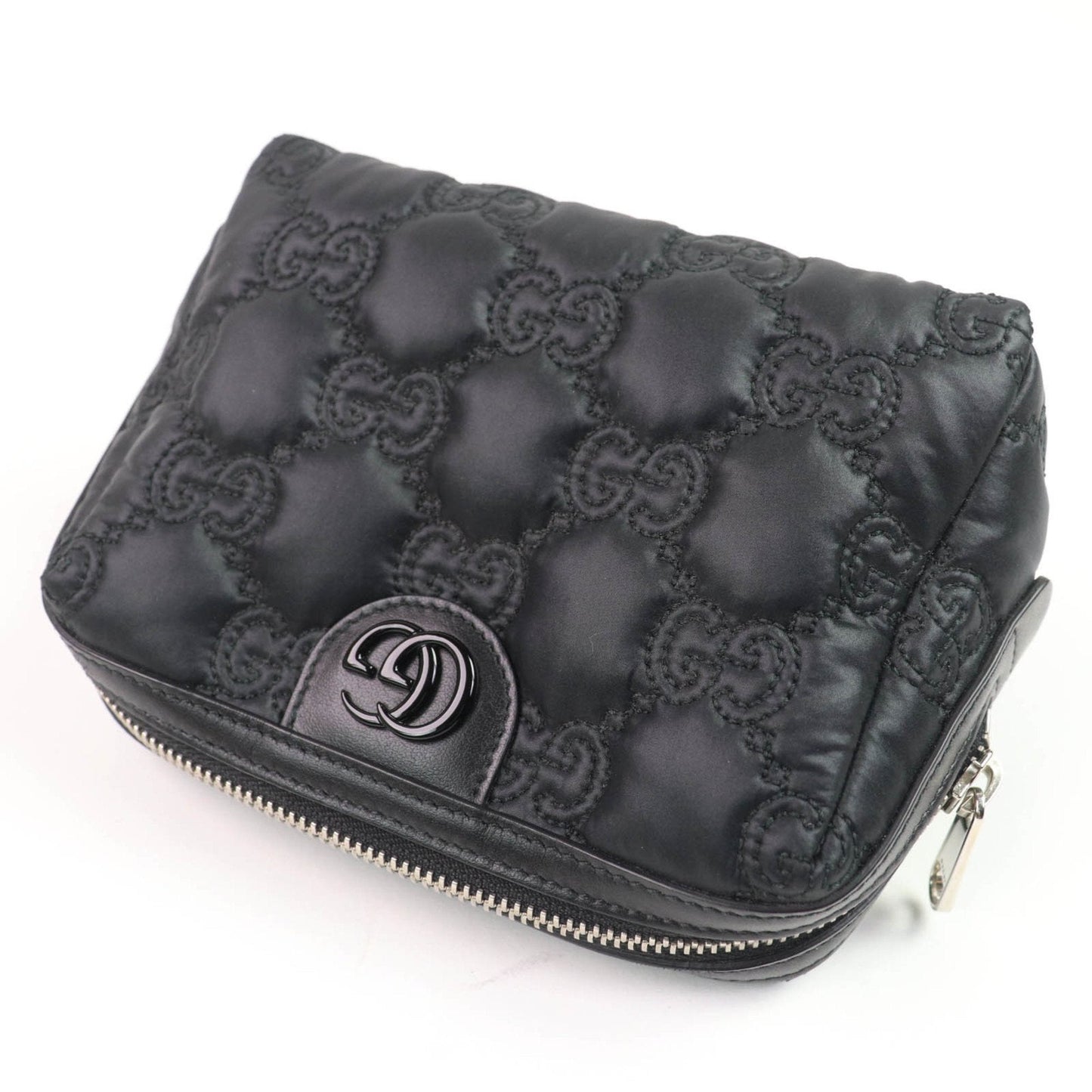 Gucci Black Purple Nylon Pouch ( )