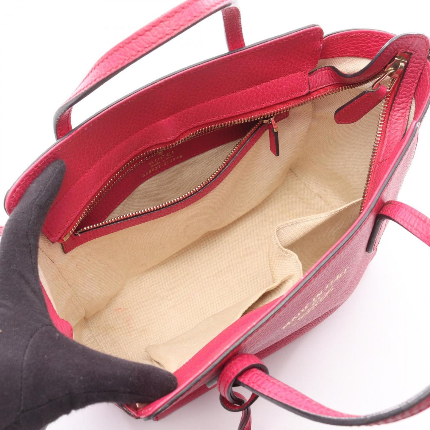 Gucci Pink Leather Handbag ( )
