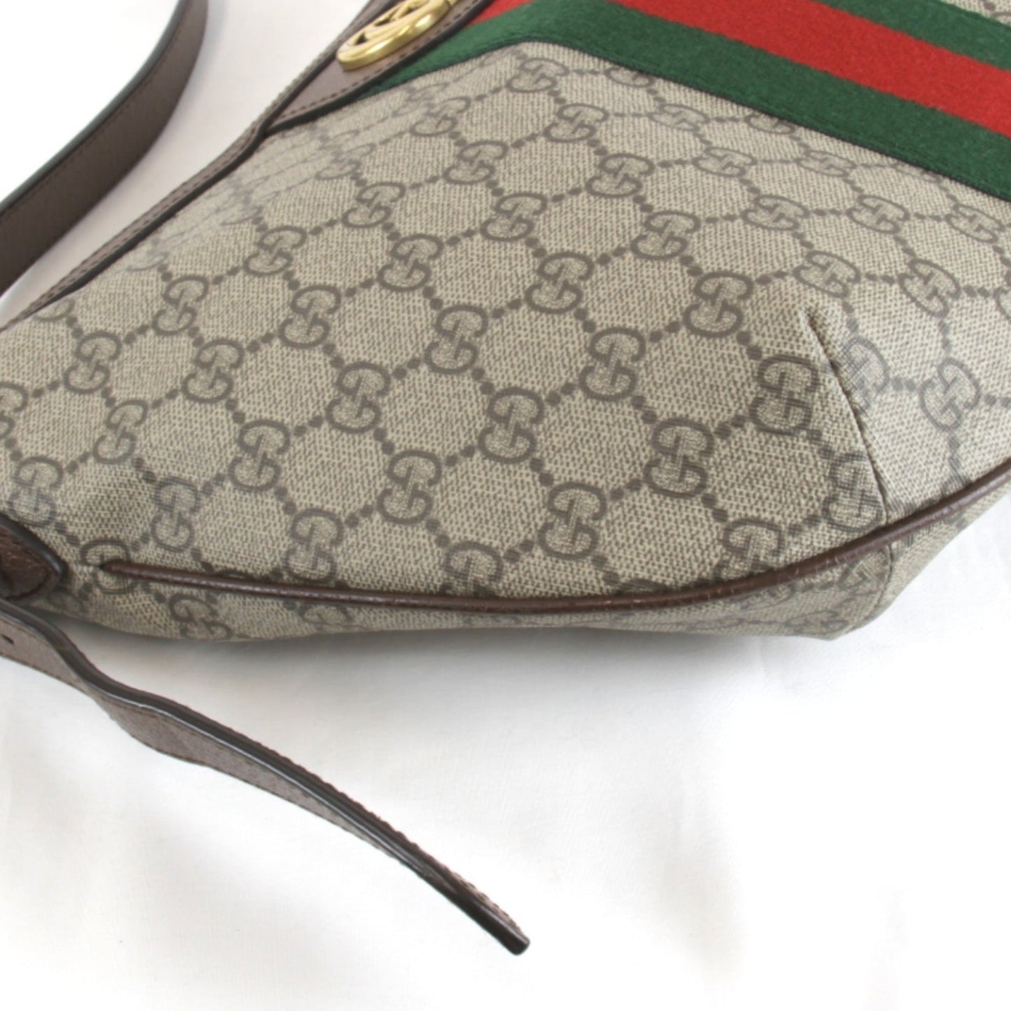 Gucci Ophidia Brown Gg Supreme Shoulder Bag ( )