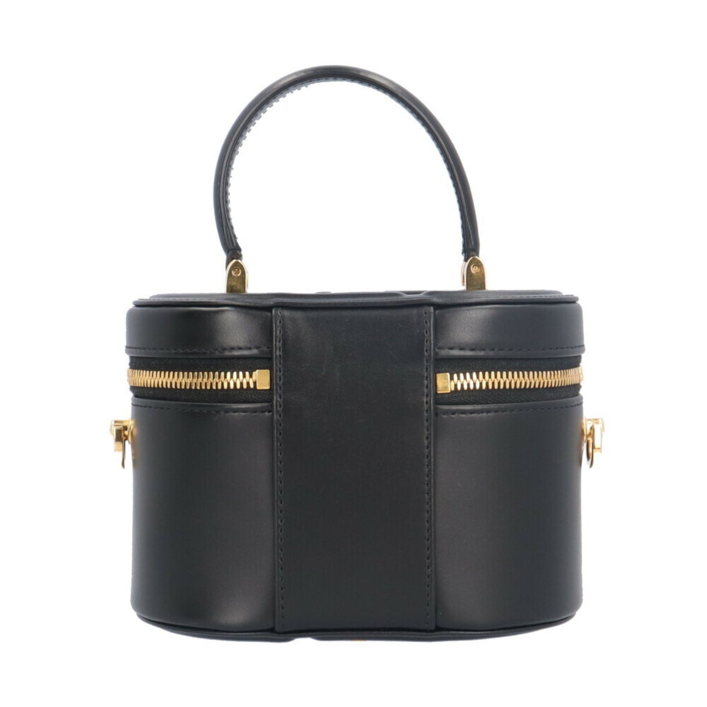 Christian Dior Black Leather Shoulder Bag ()
